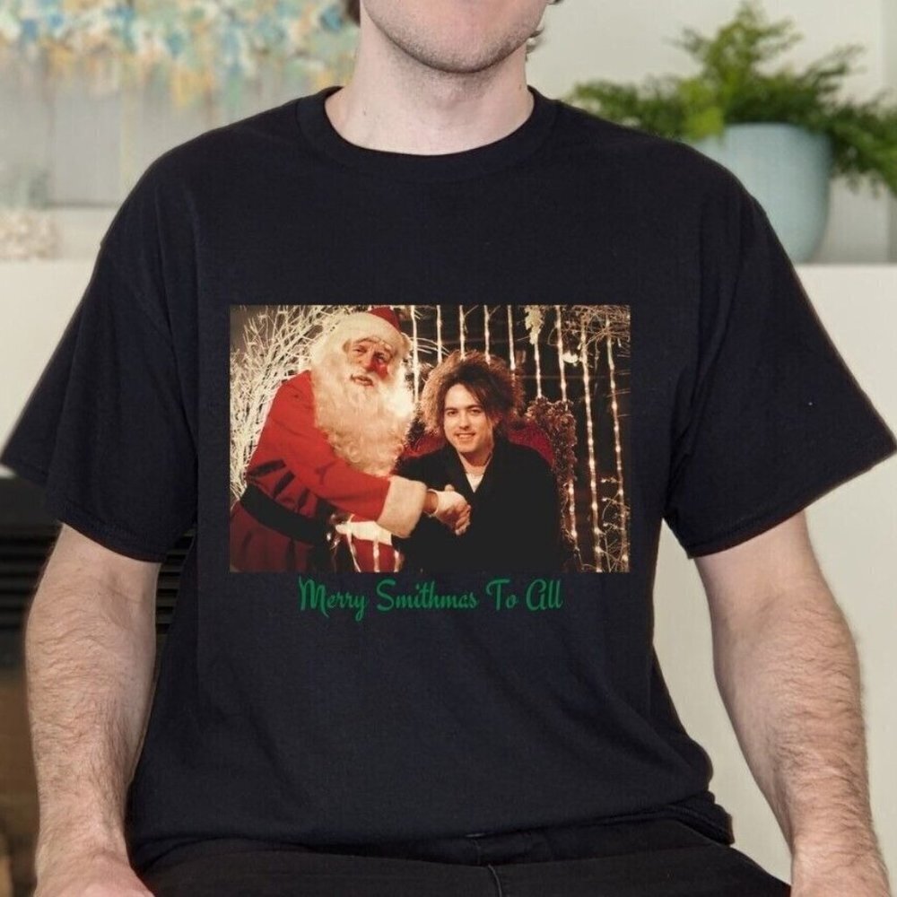 The Cure Tshirt The Cure Christmas T Shirt Robert Smith Tshirt